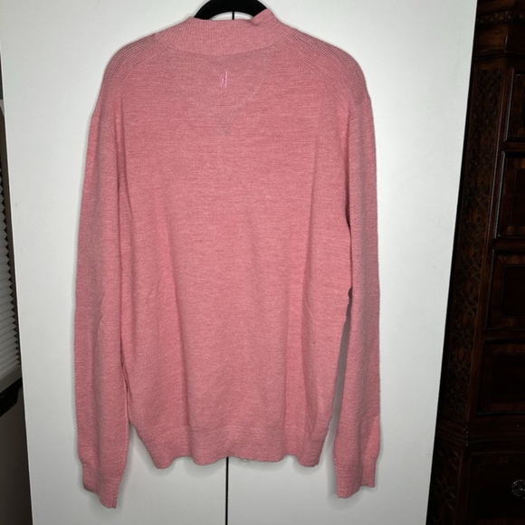johnnie-O Belmore Sweater Confetti Cotton Blend Men's Size Medium JMSW1640 NWT - Picture 2 of 3